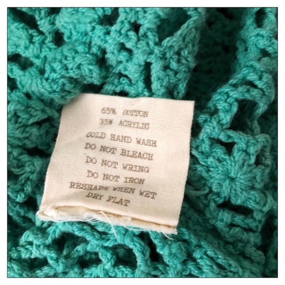 Rare Spell & The Gypsy Crocheted Mermaid Coat Duster One Size - Picture 10 of 10